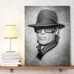 Afbeelding Udo Lindenberg I zwart/wit - 60 x 80 x 2 cm