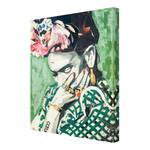 Afbeelding Frida Kahlo Collage III groen - 60 x 80 x 2 cm