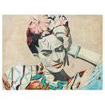 Kahlo Leinwandbild I Frida Collage