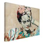 Canvas Frida Kahlo Collage I Beige - 80 x 60 x 2 cm