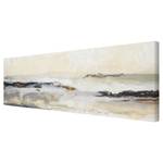 Impression sur toile Horizon radieux I Beige - 150 x 50 x 2 cm - Largeur : 150 cm