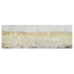 Canvas Astratto in oro I Bianco - 150 x 50 x 2 cm - Larghezza: 150 cm