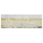 Impression sur toile Champs dorés I Blanc - 120 x 40 x 2 cm - Largeur : 120 cm