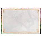 Impression sur toile Jardin japonais II Rouge - 120 x 80 x 2 cm - Largeur : 120 cm