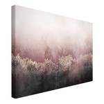 Leinwandbild Goldene Dämmerung Rosa II Pink - 120 x 80 x 2 cm - Breite: 120 cm