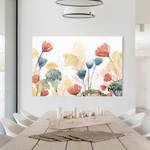 Leinwandbild Wildblumen im Sommer VIII Mehrfarbig - 120 x 80 x 2 cm - Breite: 120 cm