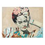 Canvas Frida Kahlo Collage II Beige - 80 x 60 x 2 cm