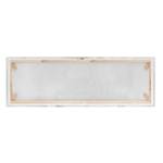 Impression sur toile Pretty Rose II Blanc - 120 x 40 x 2 cm - Largeur : 120 cm