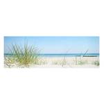 Impression sur toile Rivage baltique II Bleu - 150 x 50 x 2 cm - Largeur : 150 cm