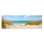 Canvas Spiaggia Mare del Nord II Beige - 150 x 50 x 2 cm - Larghezza: 150 cm