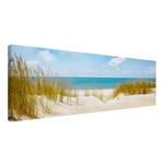 Canvas Spiaggia Mare del Nord II Beige - 150 x 50 x 2 cm - Larghezza: 150 cm