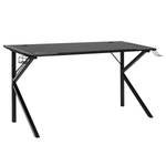 LED-gaming tafel Evinston II zwart