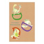 Poster ABC Animal D Carta - Multicolore