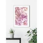 Wandbild Soave Papier - Rosa