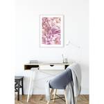 Wandbild Soave Papier - Rosa