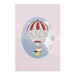 Wandbild Happy Balloon I Papier - Mehrfarbig