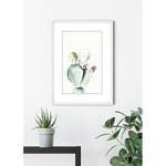 Poster Prickly Pear Watercolor Carta - Multicolore