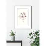 Poster Magnolia Blossom Carta - Rosa / Verde