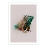 Afbeelding Animals Paradise Iguana papier - meerdere kleuren