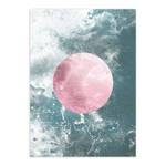 Wandbild Solum Aqua Papier - Rosa