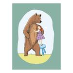 Poster Lili and Bear Carta - Multicolore
