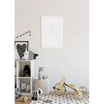 Poster Baby Welcome Carta - Marrone / Bianco