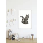 Animal Wandbild Cat Cute