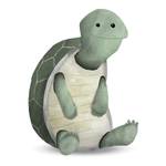 Afbeelding Cute Animal Turtle papier - groen/zwart