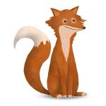 Fox Cute Animal Wandbild