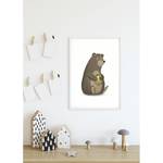 Animal Bear Cute Wandbild