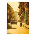 Tableau déco Cuba Streets Papier - Multicolore