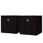 Opvouwbare box Boxas Zwart - Set van 2