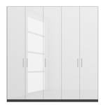 Armoire SKØP pure gloss Blanc brillant / Graphite - 225 x 222 cm