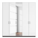 Armoire SKØP pure gloss reflect Blanc brillant / Graphite - 225 x 222 cm