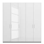 Armoire SKØP pure gloss Blanc brillant / Gris soie - 225 x 222 cm