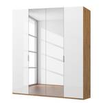 Armoire SKØP pure gloss reflect Blanc brillant / Imitation chêne Artisan - 181 x 236 cm