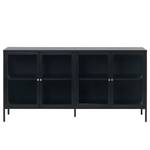 Sideboard Angelus Metall - Schwarz - Breite: 170 cm