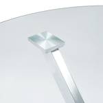 Table Pinza I Verre / Acier - Chrome