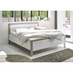 Struttura letto e comodini Bornstedt (3) Bianco - Materiale a base lignea - 318 x 100 x 210 cm