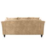 Sofa Lovis (3-Sitzer) Microfaser - Microfaser Rica: Beige