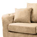 Sofa Lovis (3-Sitzer) Microfaser - Microfaser Rica: Beige