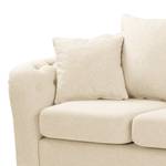 Sofa Lovis (2-Sitzer) Webstoff - Webstoff Jazy: Creme