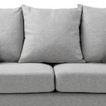 Sofa Lovis (3-Sitzer) Webstoff - Webstoff Jazy: Hellgrau