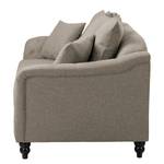 Sofa Lovis (3-Sitzer) Webstoff - Webstoff Jazy: Cappuccino