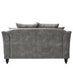 Sofa Lovis (2-Sitzer) Samt - Samt Tomi: Grau