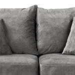 Sofa Lovis (2-Sitzer) Samt - Samt Tomi: Grau