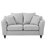 Sofa Lovis (2-Sitzer) Webstoff - Webstoff Jazy: Hellgrau