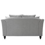 Sofa Lovis (2-Sitzer) Webstoff - Webstoff Jazy: Hellgrau