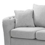 Sofa Lovis (2-Sitzer) Webstoff - Webstoff Jazy: Hellgrau