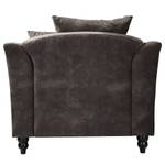 Fauteuil Lovis Velours Tomi: Donkergrijs